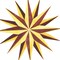 Starburst Wall Stencil | 2909 by Designer Stencils | Pattern Stencils |
